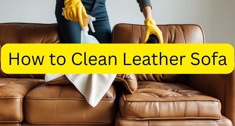 How to Clean Leather Sofa