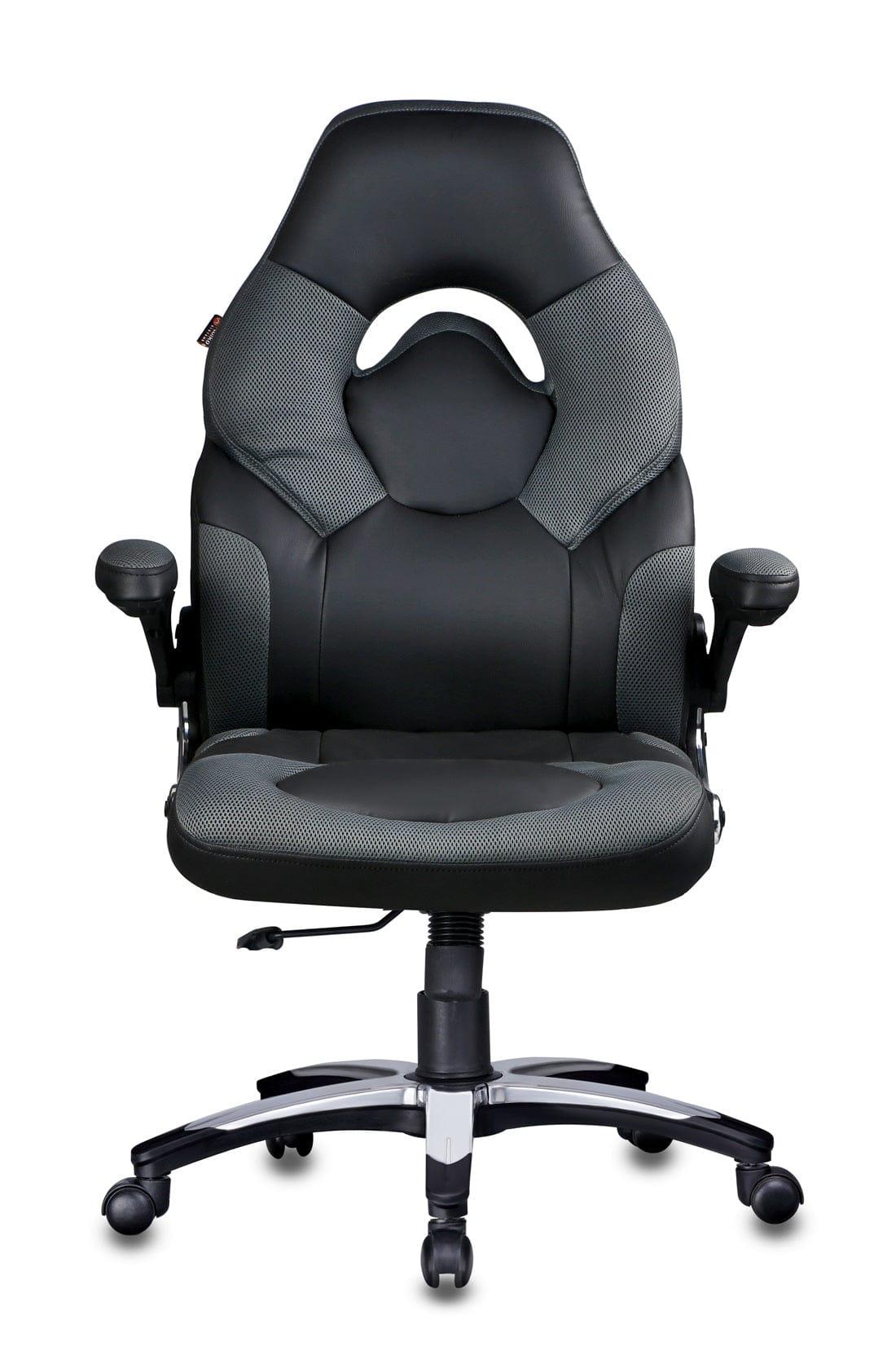 Stylish Designer chair in Black / Grey - Ouch Cart