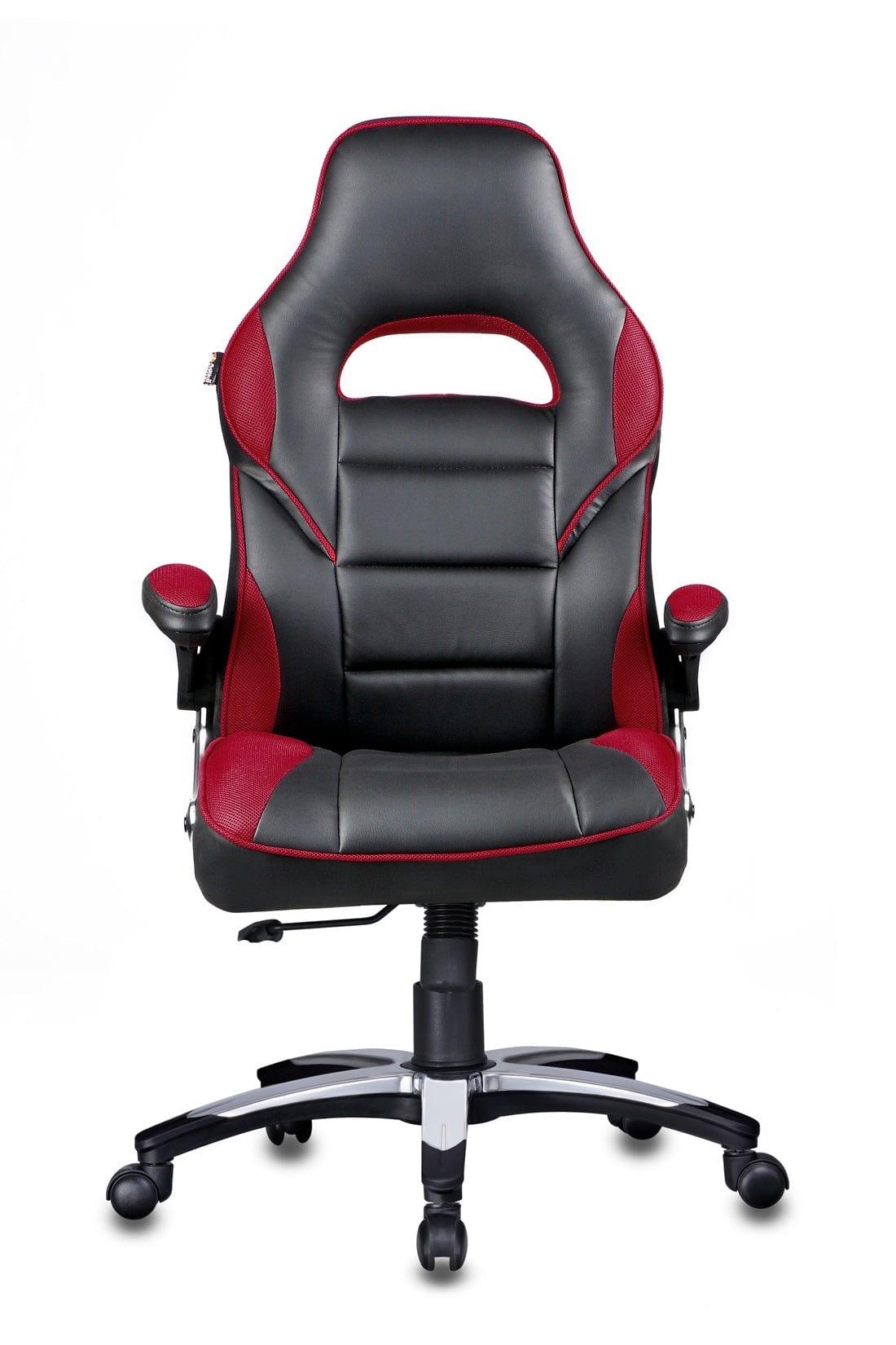 Stylish Designer chair in Black / Red - Ouch Cart