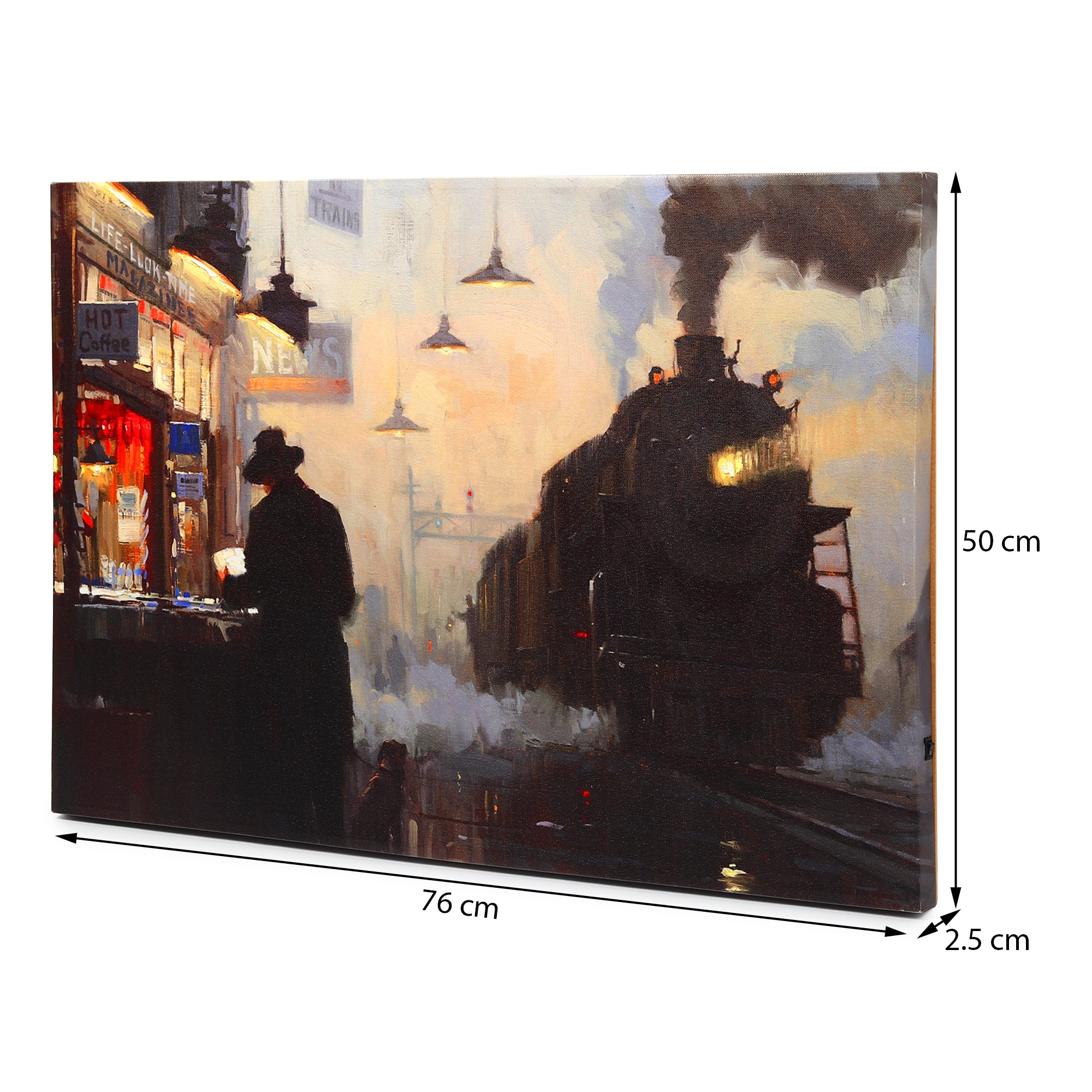 "The Last Departure LED Wall Art "