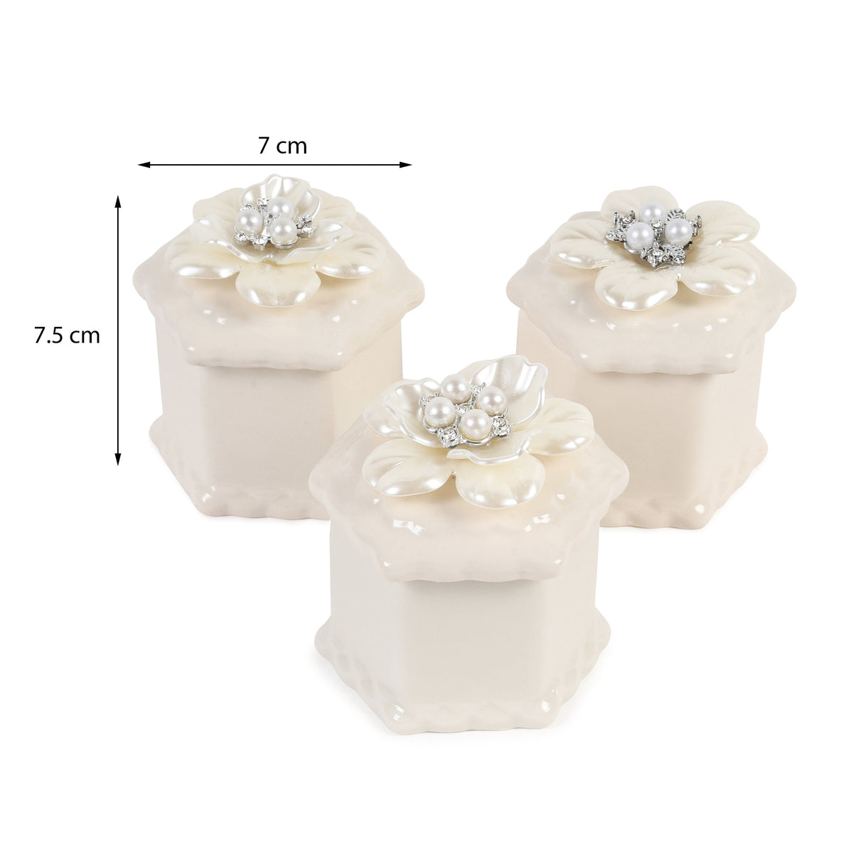 Florabelle Porcelain Box Set Ouch Cart