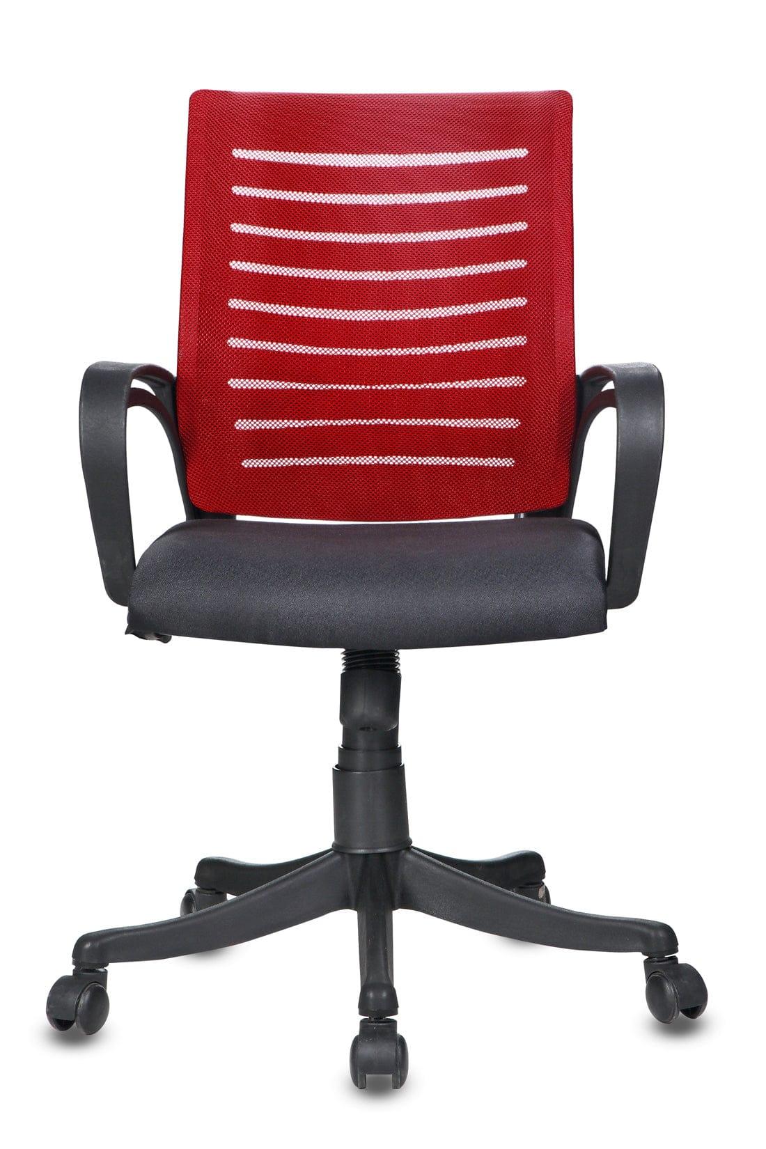 Adiko Superb Mesh chair in Red - Ouch Cart | Office chair | Study chair | Executive chair