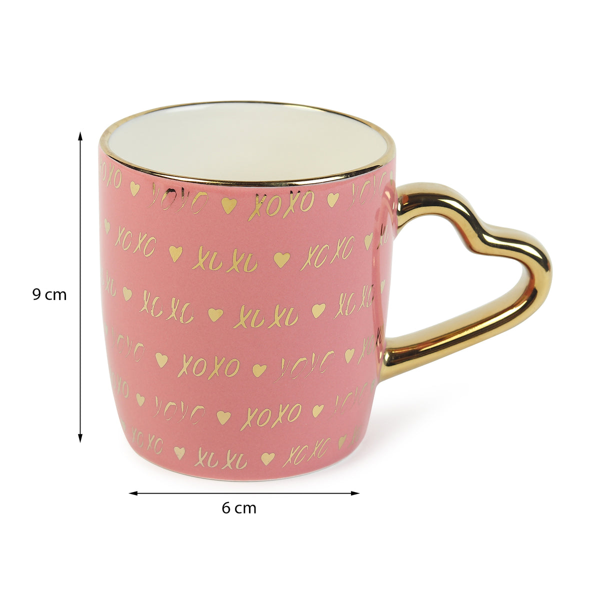 XOXO Sweetie Mug Pink - Ouchcart
