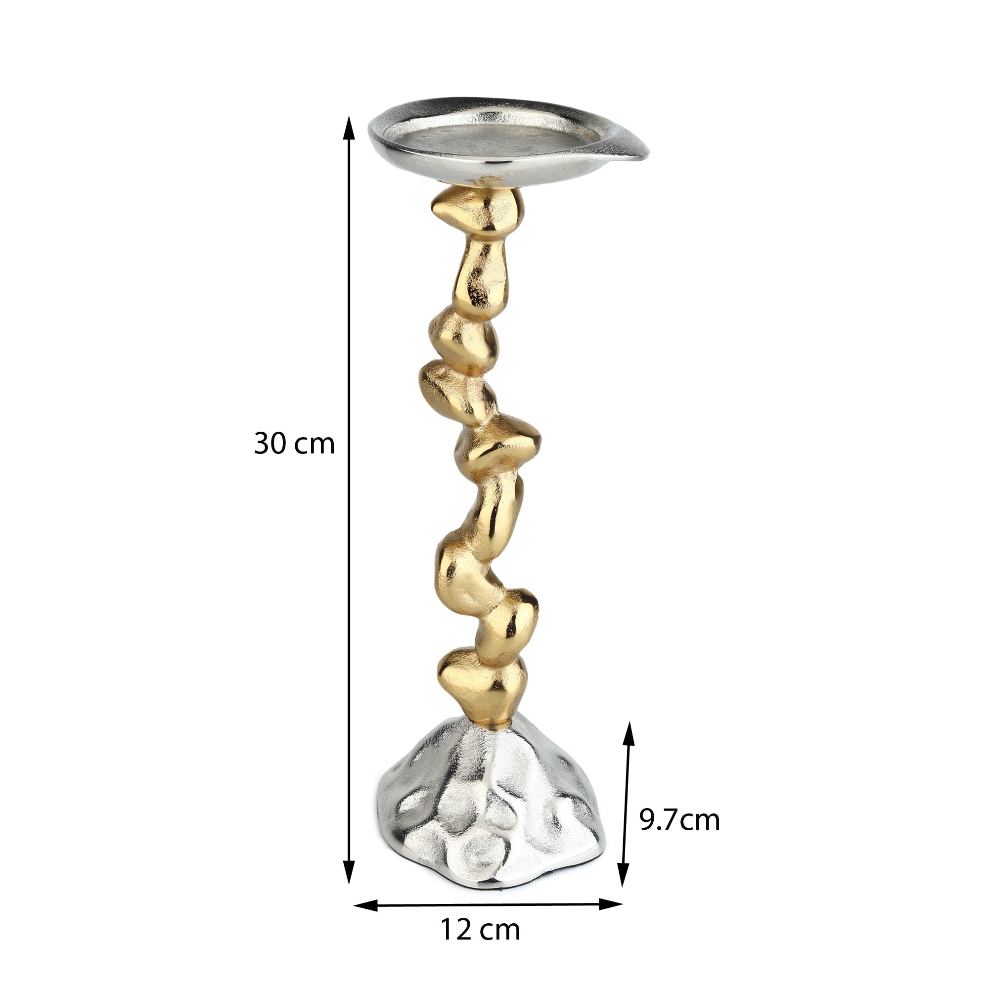 Stones Orivia Candle Holder Set M.M.I. OVERSEAS