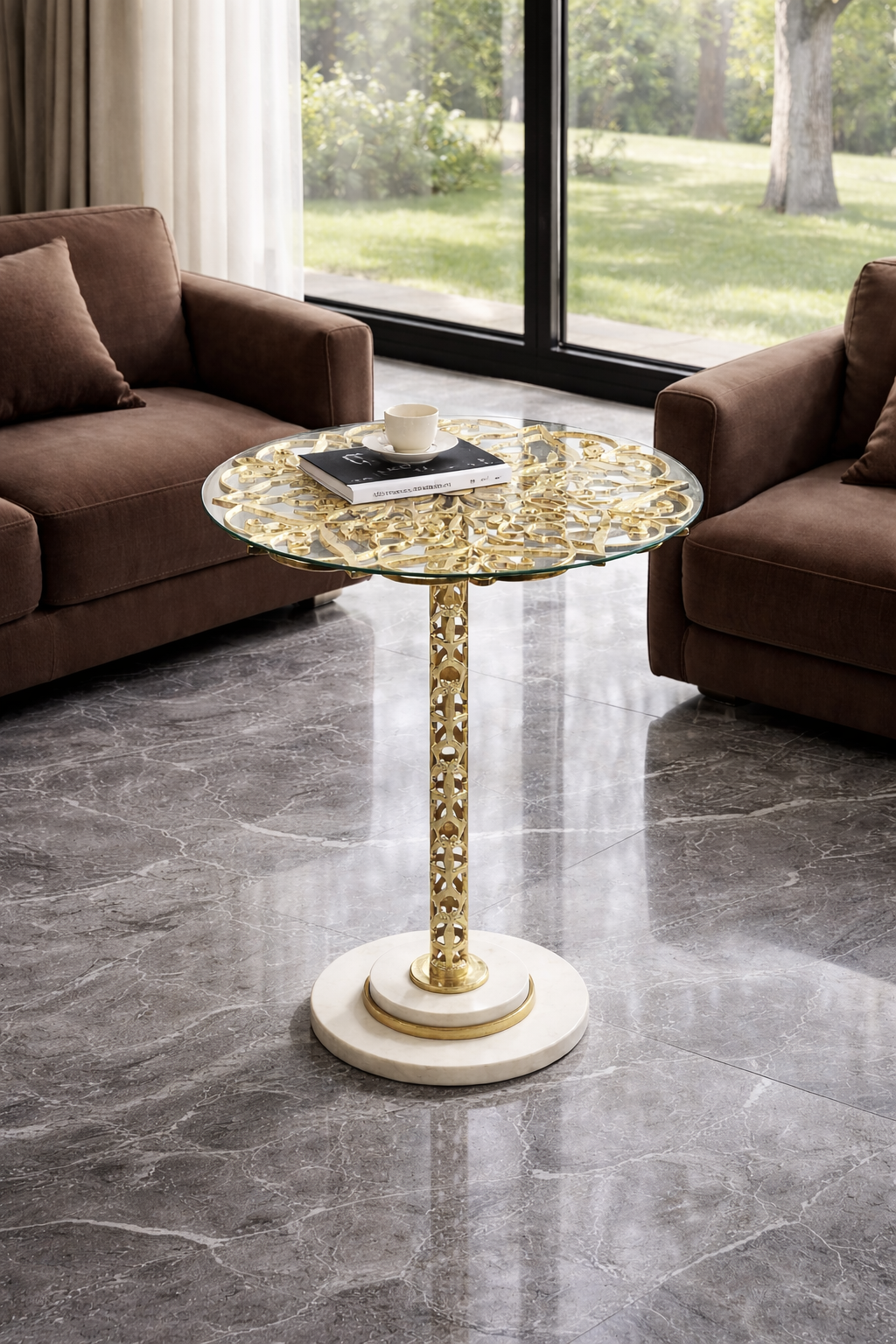 Aurum Marble Table M.M.I. OVERSEAS