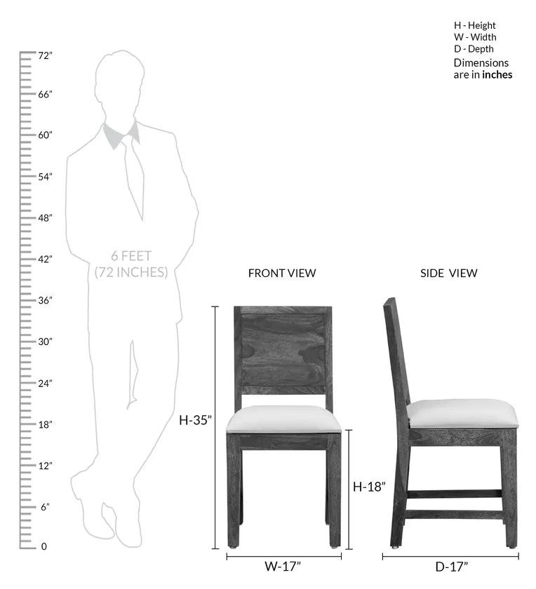 Sheesham Wood 6 Seater Dining Set In Provincial Teak Finish - Ouch Cart
