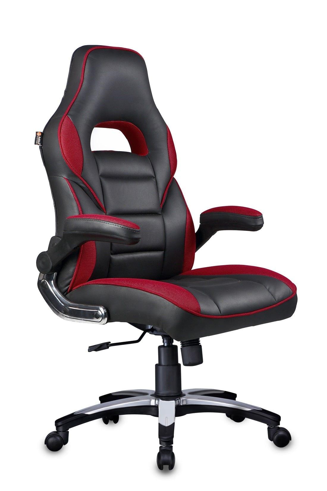 Stylish Designer chair in Black / Red - Ouch Cart