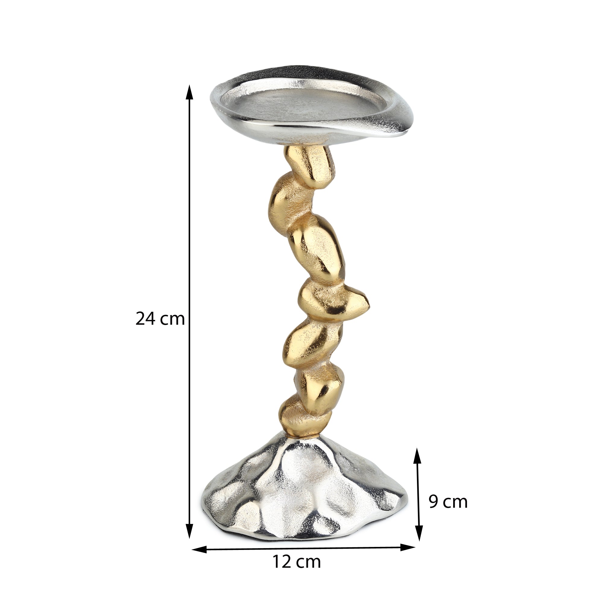 Stones Orivia Candle Holder Small M.M.I. OVERSEAS