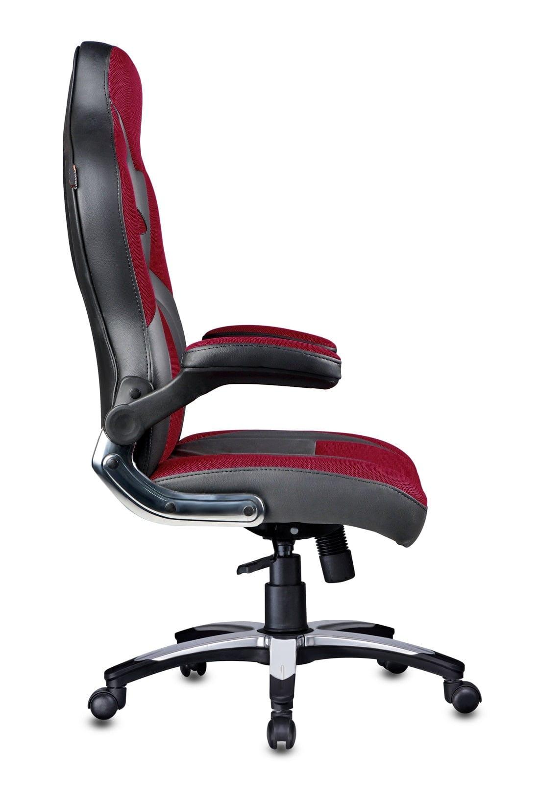 Stylish Designer Office chair in Black / Red - Ouch Cart