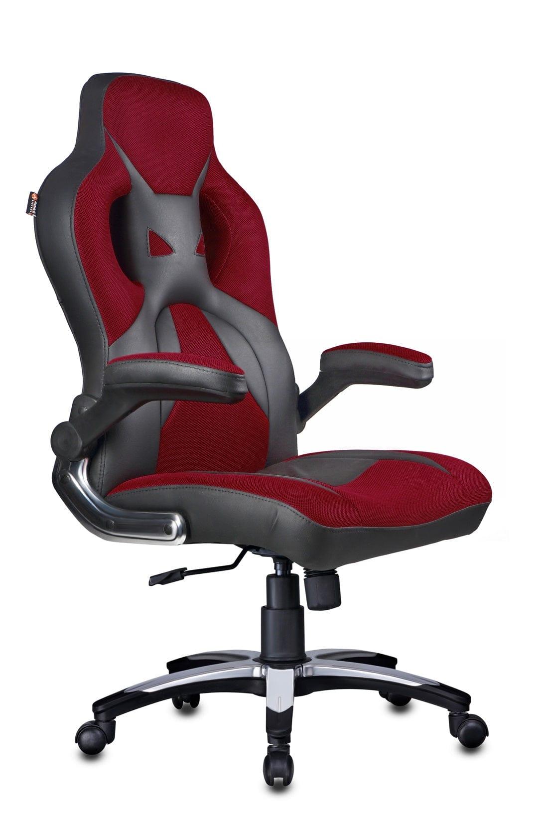 Stylish Designer Office chair in Black / Red - Ouch Cart