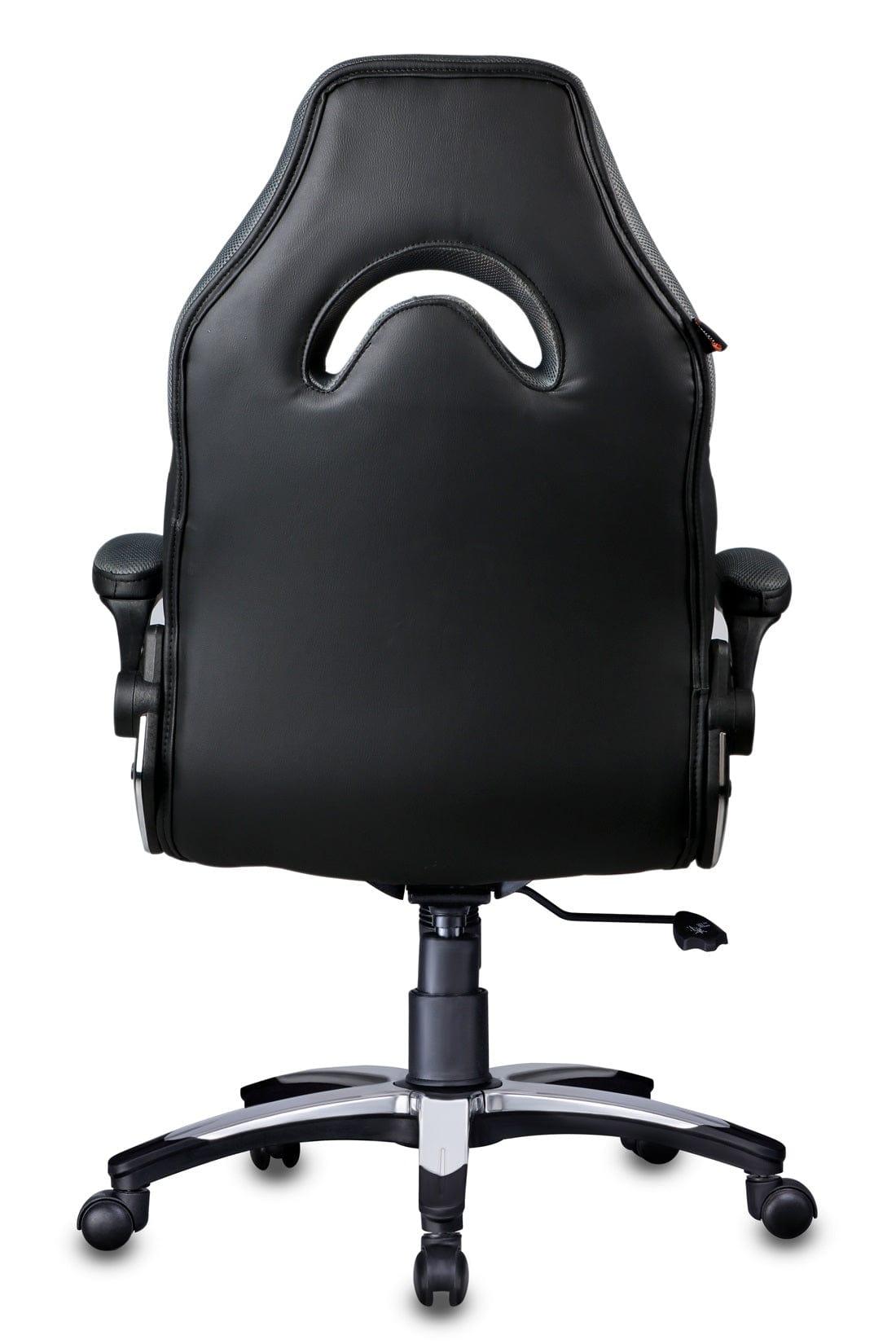 Stylish Designer chair in Black / Grey - Ouch Cart