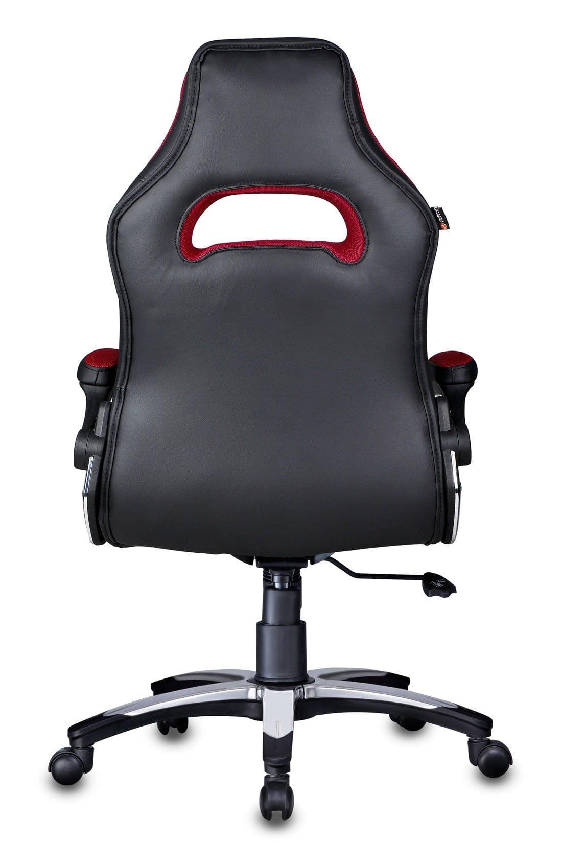 Stylish Designer chair in Black / Red - Ouch Cart