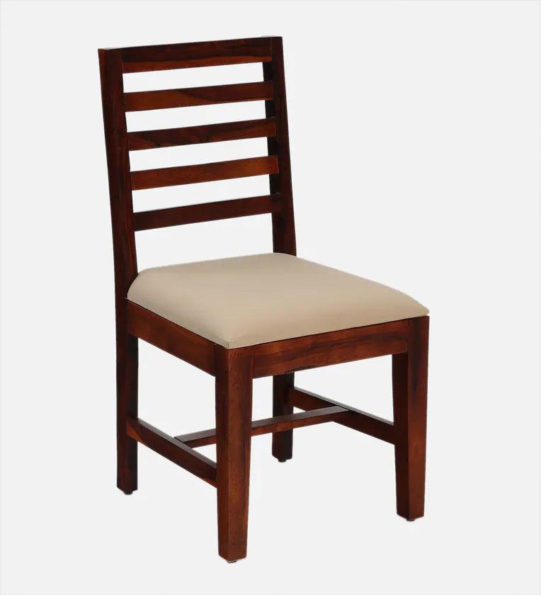 Sheesham Wood 4 Seater Dining Set In Honey Oak Finish - Ouch Cart