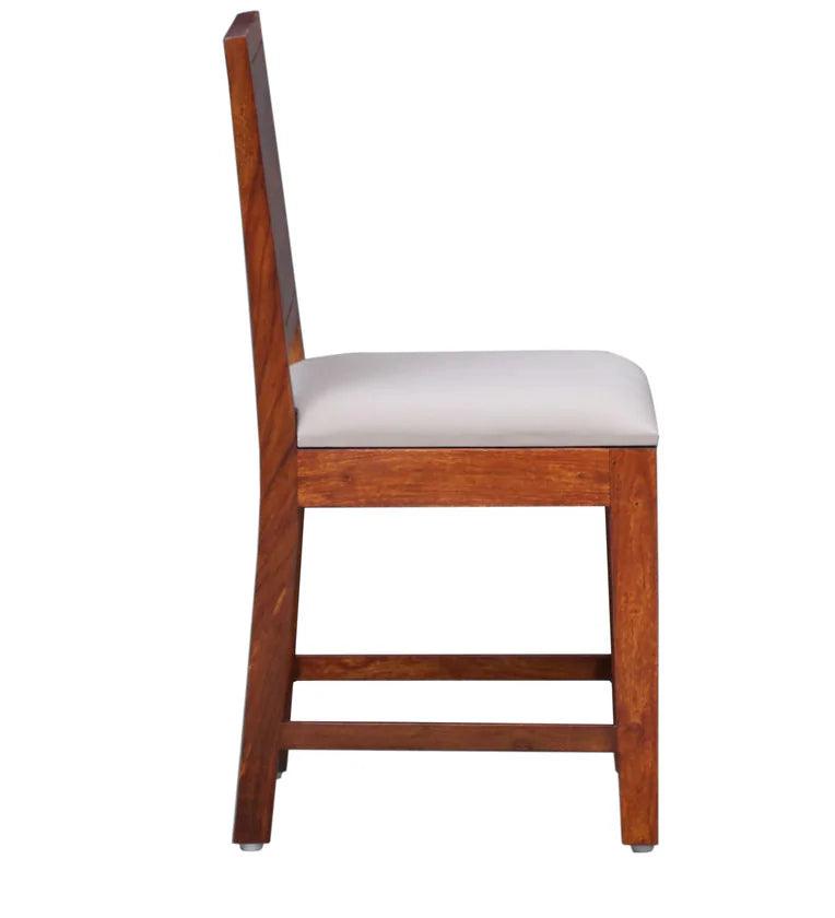 Sheesham Wood 6 Seater Dining Set In Provincial Teak Finish - Ouch Cart