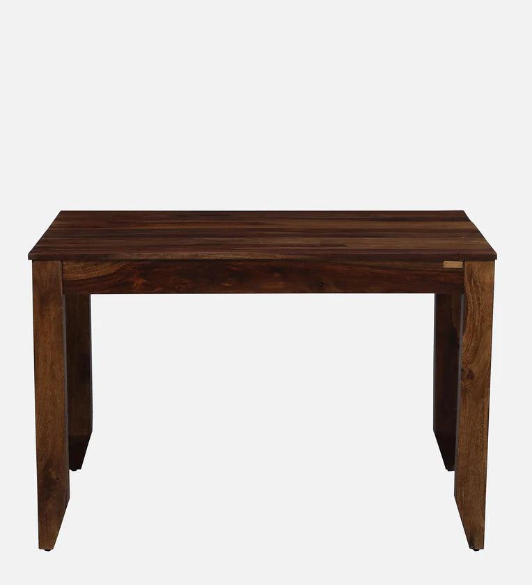 Sheesham Wood 4 Seater Dining Set In Scratch Resistant Provincial Teak Finish - Ouch Cart