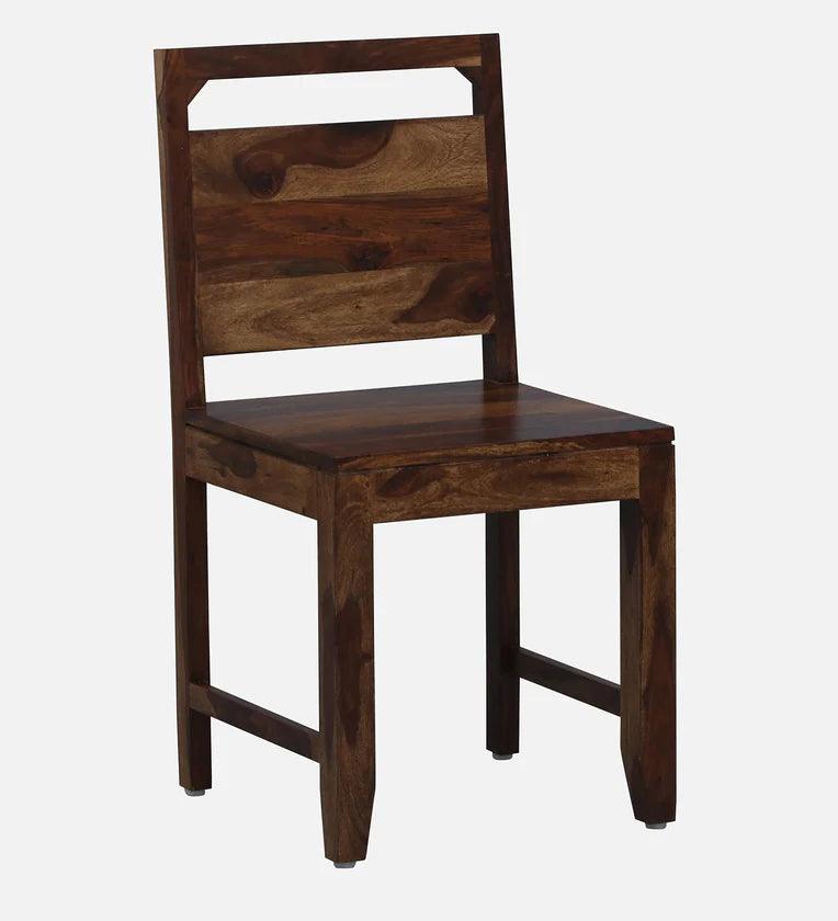 Sheesham Wood 4 Seater Dining Set In Scratch Resistant Provincial Teak Finish - Ouch Cart