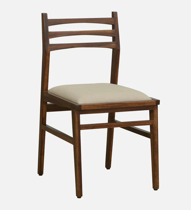 Imported Latin Teak Wood 6 Seater Dining Set In Provincial Teak Finish - Ouch Cart