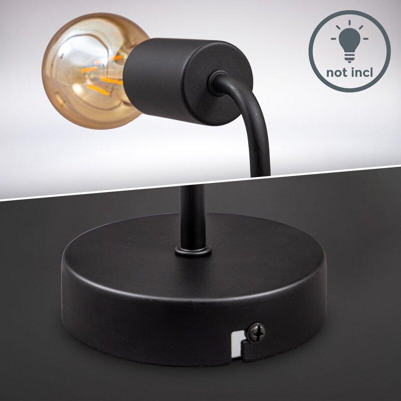 Ostaria Wall Sconce Black - Ouch Cart