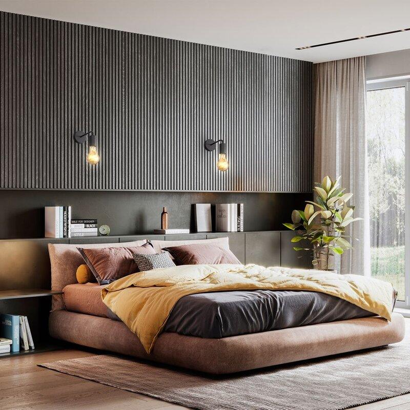 Ostaria Wall Sconce Black - Ouch Cart