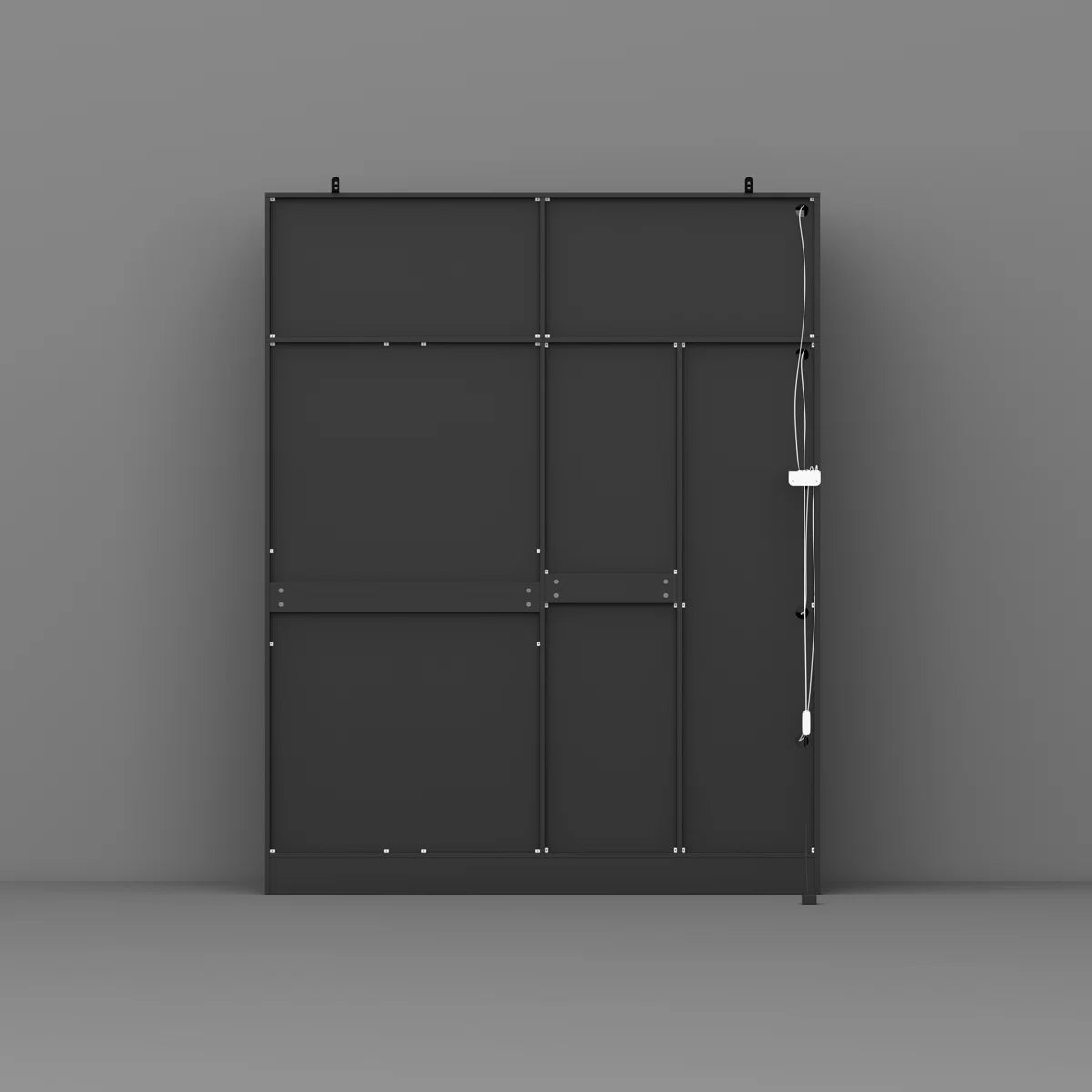 Caldeira Solid Wood Armoire – Contemporary Wardrobe for Bedroom OUCH CART
