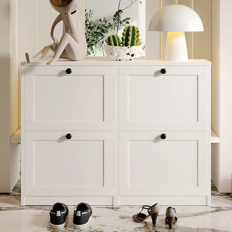 "Modern Shoe Storage Cabinet: Practical Organization for Your Entryway" Ouch Cart