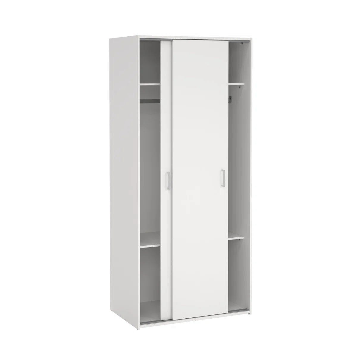 Chandria Bedroom Armoire – Space-Saving Wardrobe Closet with Ample Storage OUCH CART