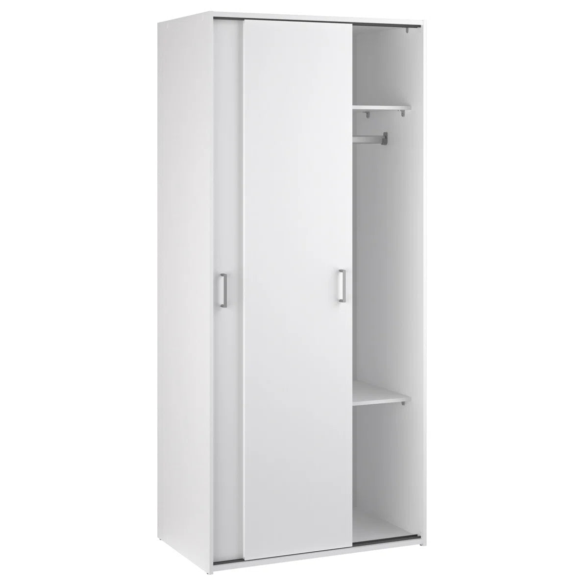 Chandria Bedroom Armoire – Space-Saving Wardrobe Closet with Ample Storage OUCH CART