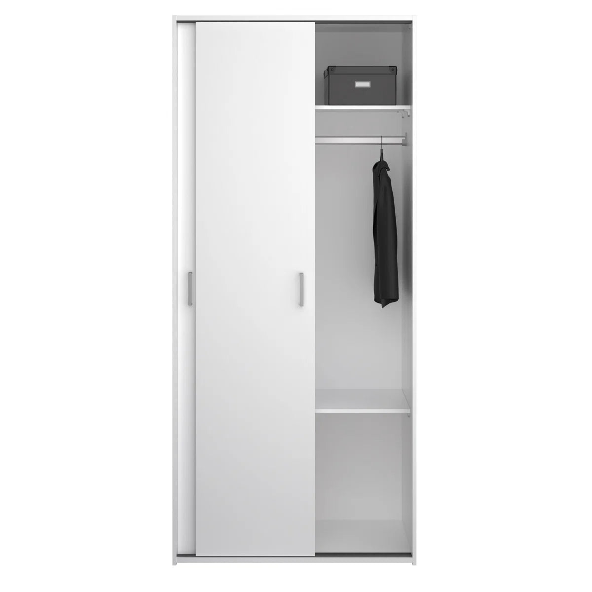 Chandria Bedroom Armoire – Space-Saving Wardrobe Closet with Ample Storage OUCH CART