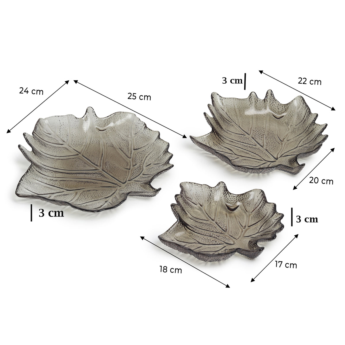 Slate Glass Bowl Set