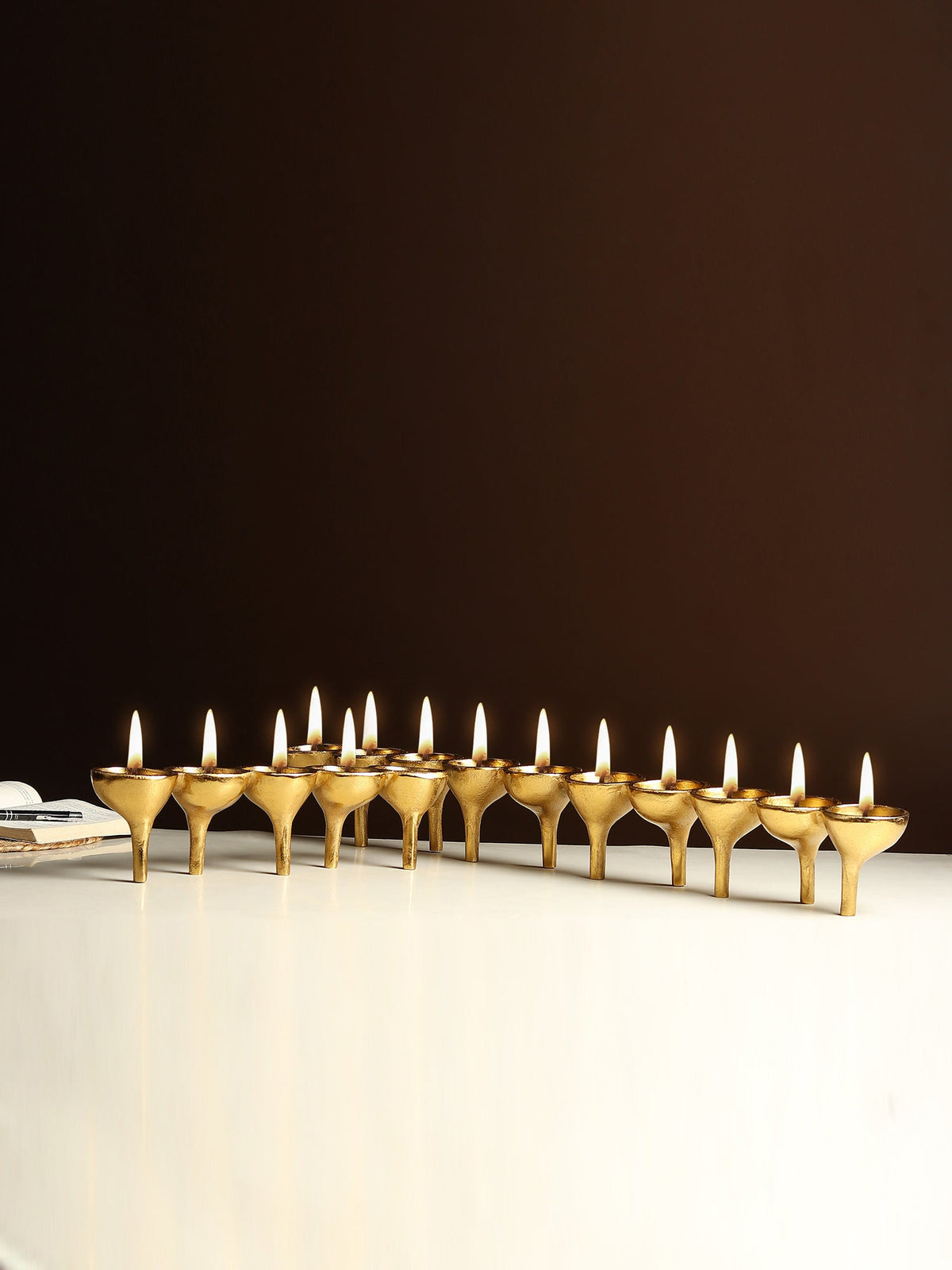 Rivera Candle & T-Light Holder – Set of 2 M.M.I. OVERSEAS