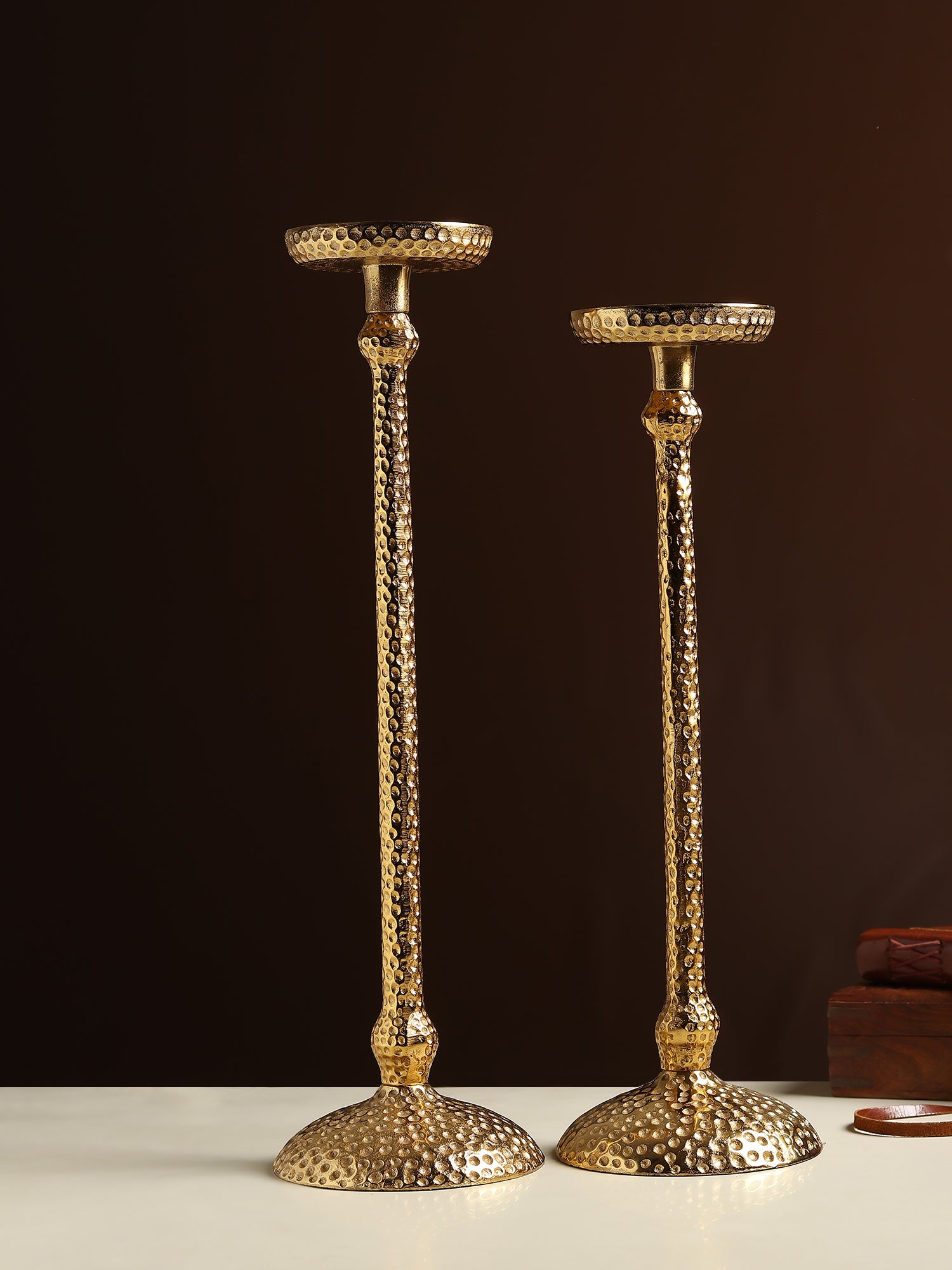 Harrington set of 2 candle holders