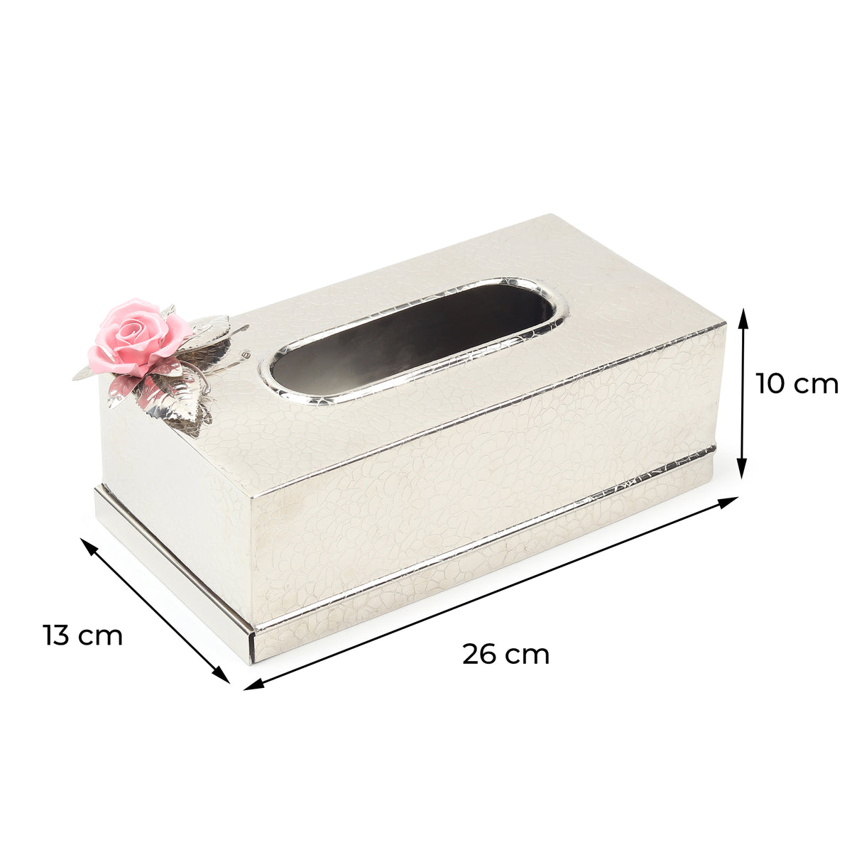 Petal Eclat Pink Tissue Holder