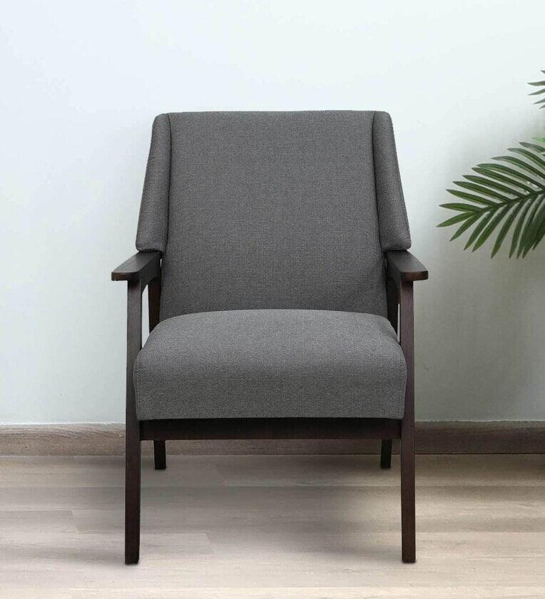 1 Seater Sofa In Grey Colour - Ouch Cart