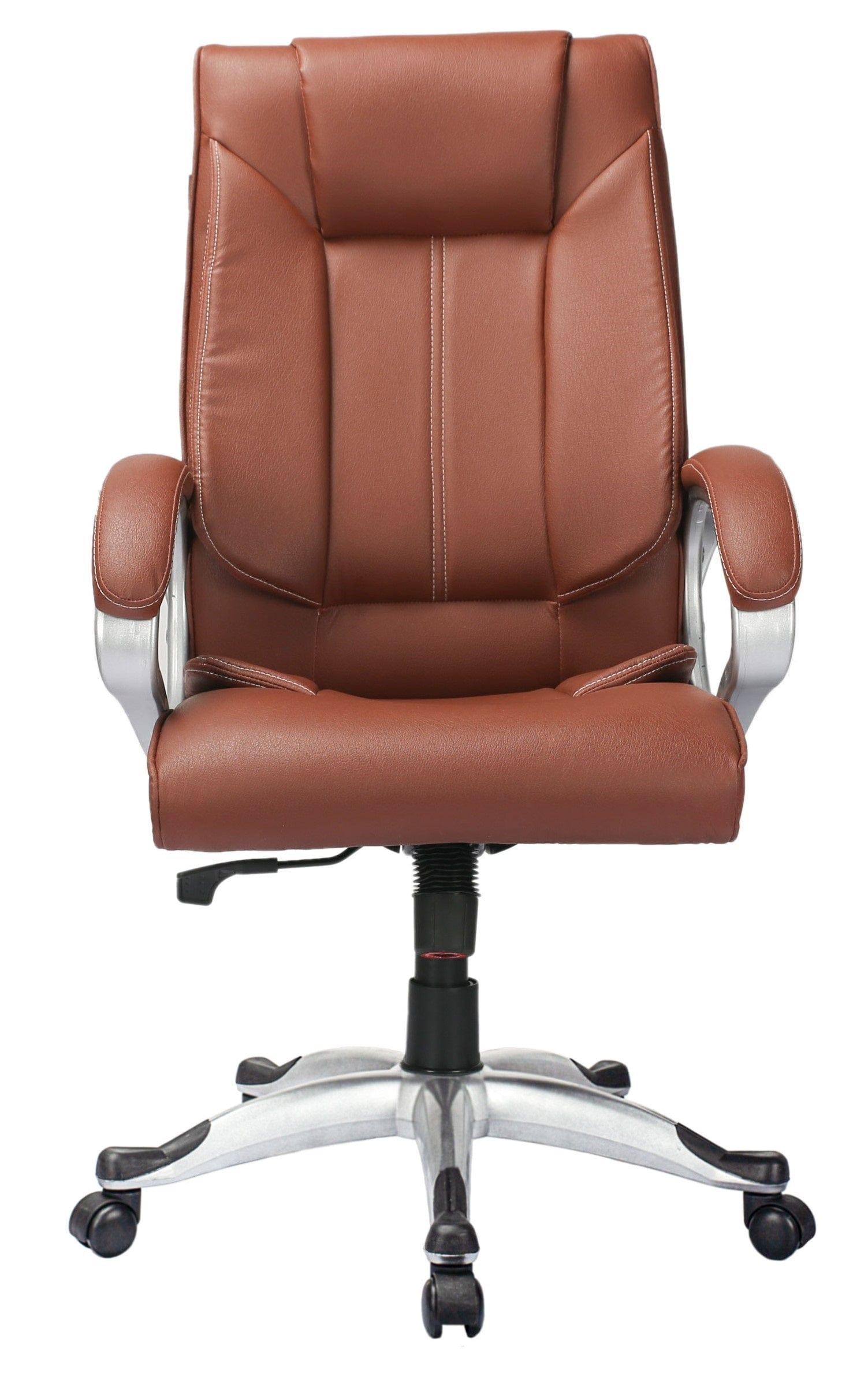 Adiko High Back Executive Chair in TAN - Ouch Cart | Office chair | Study chair