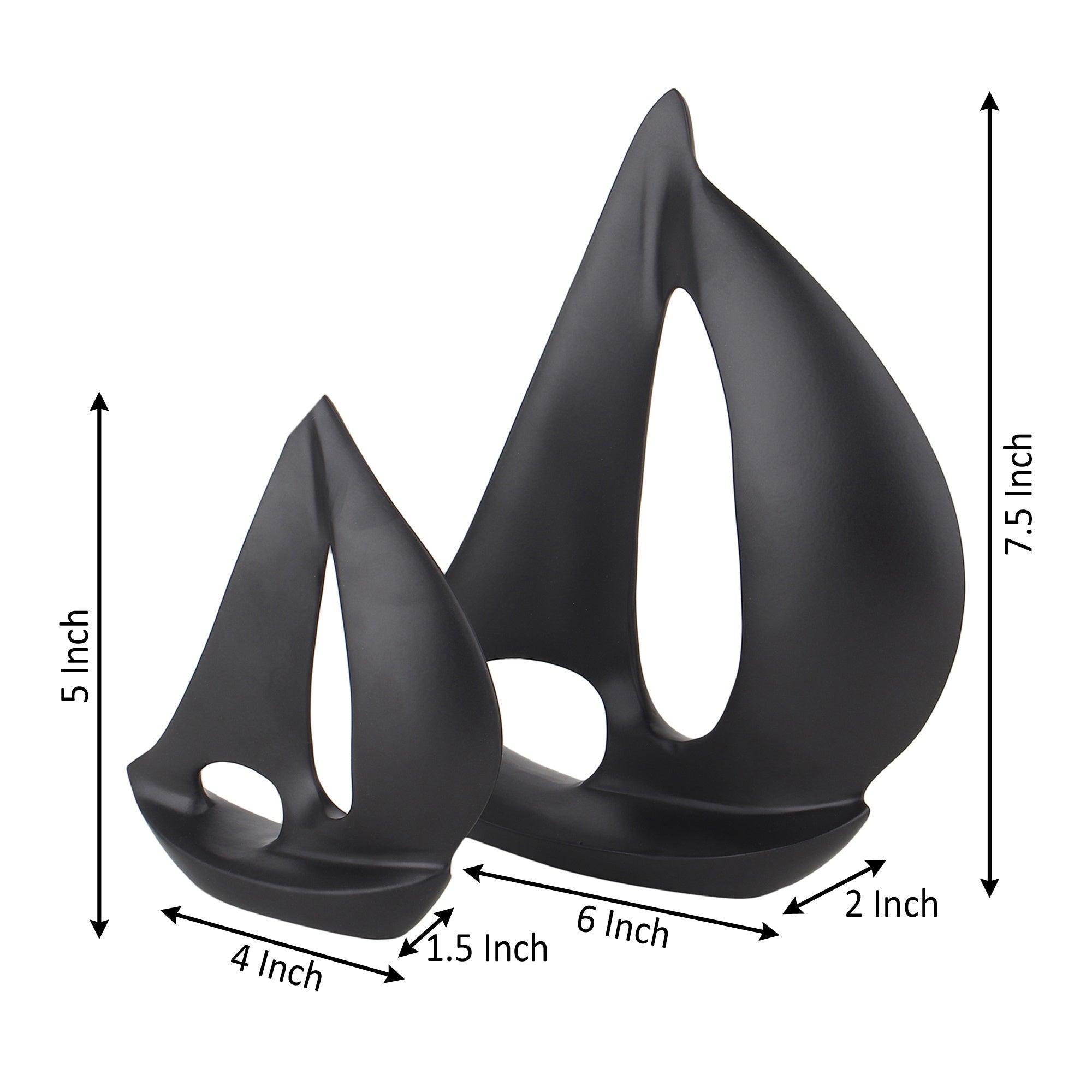 Breeze Sailing Set in Black - Ouch Cart