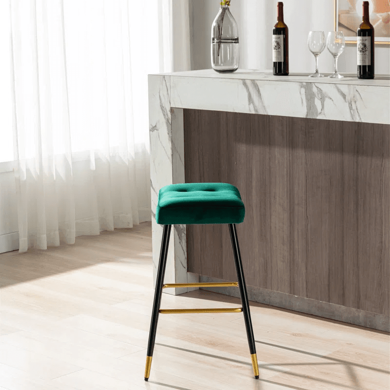 JULIO COUNTER STOOL GREEN - Ouch Cart