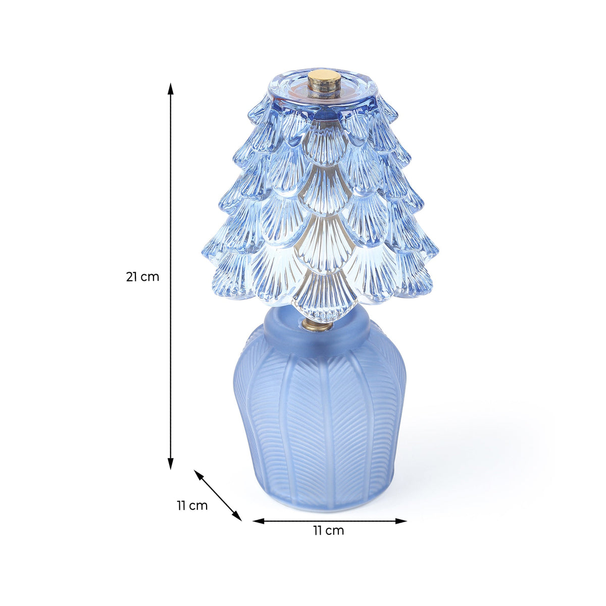 Marcelle Mini Crystelle Glass Lamp Ouch Cart