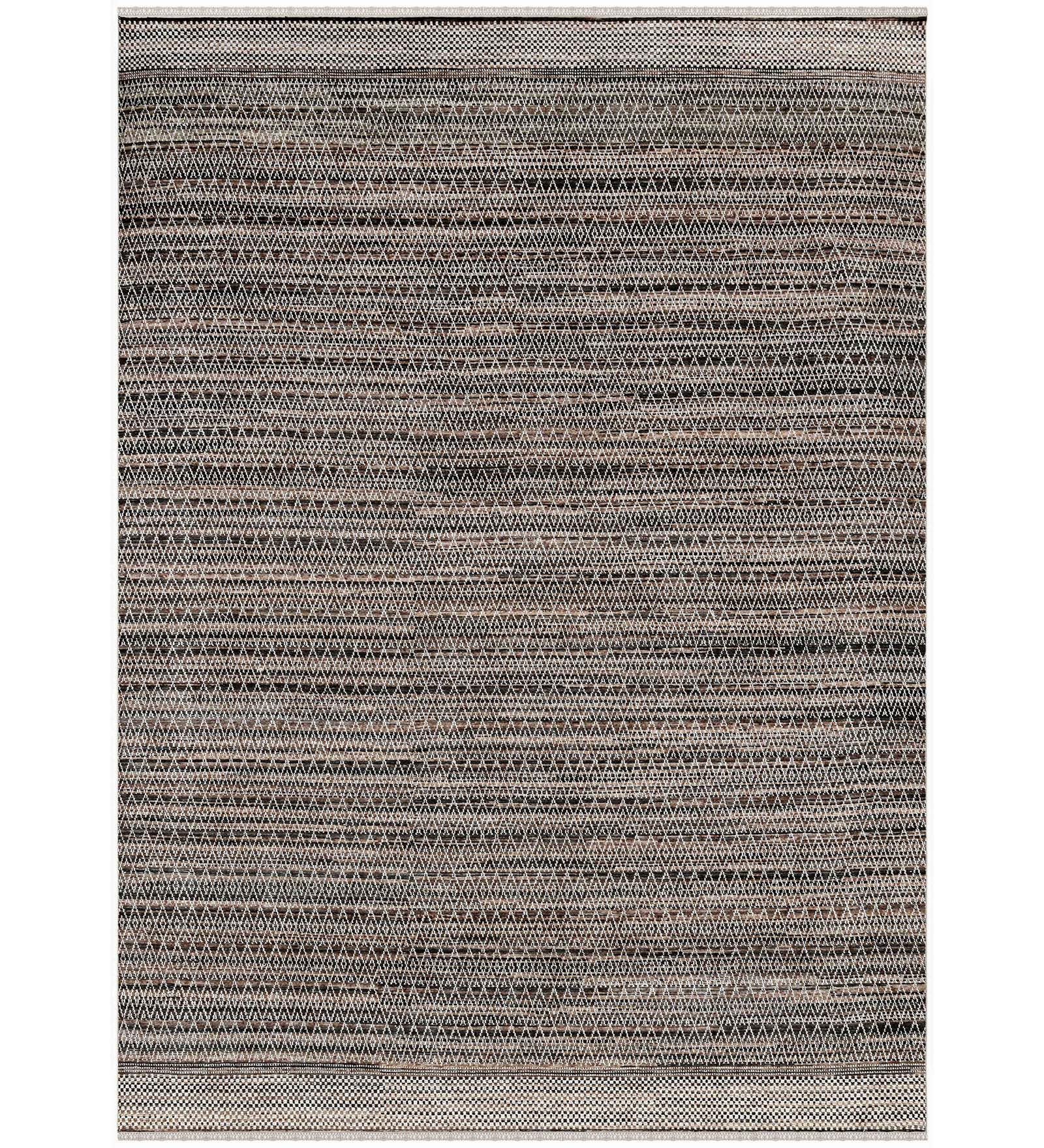 Metropolis Modern Pattern Hand Knotted Rectangle Anti-Skid Designer Carpet, Area Rug For Bed Room, Living Room - 9'X12'