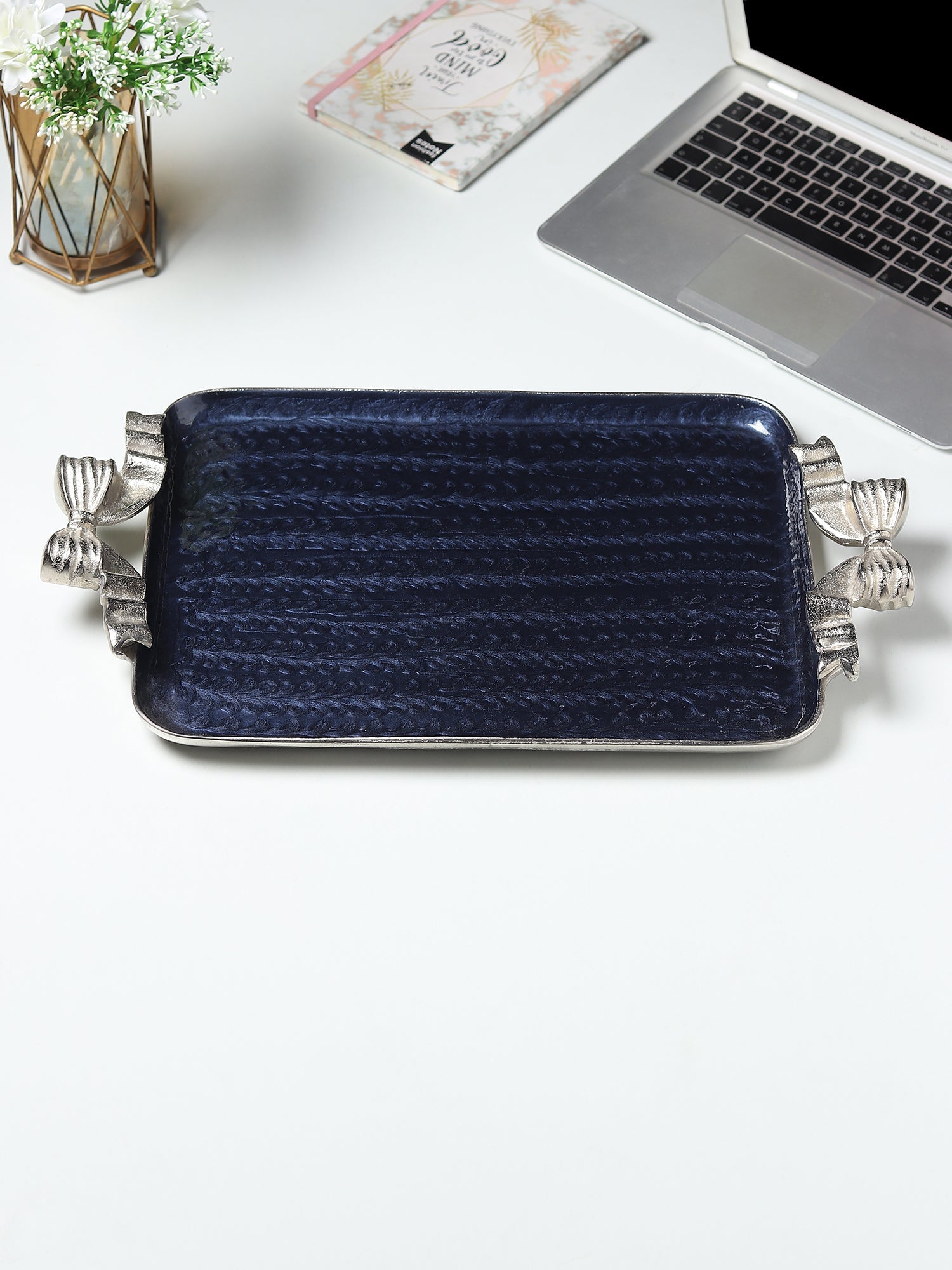 Dravelion Blue Pearl Large Tray M.M.I. OVERSEAS