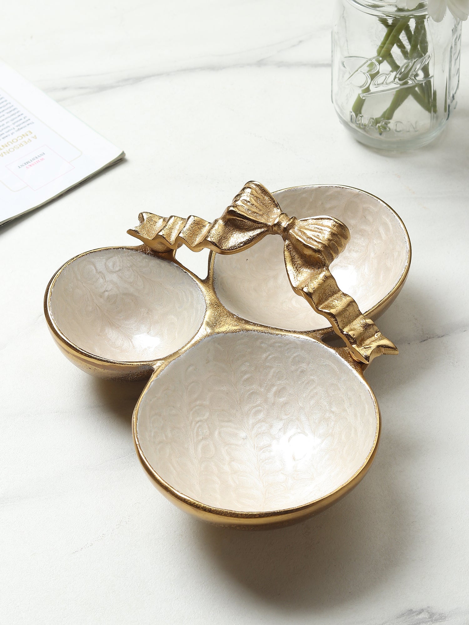 Avelion Ivory Pearl Platter M.M.I. OVERSEAS