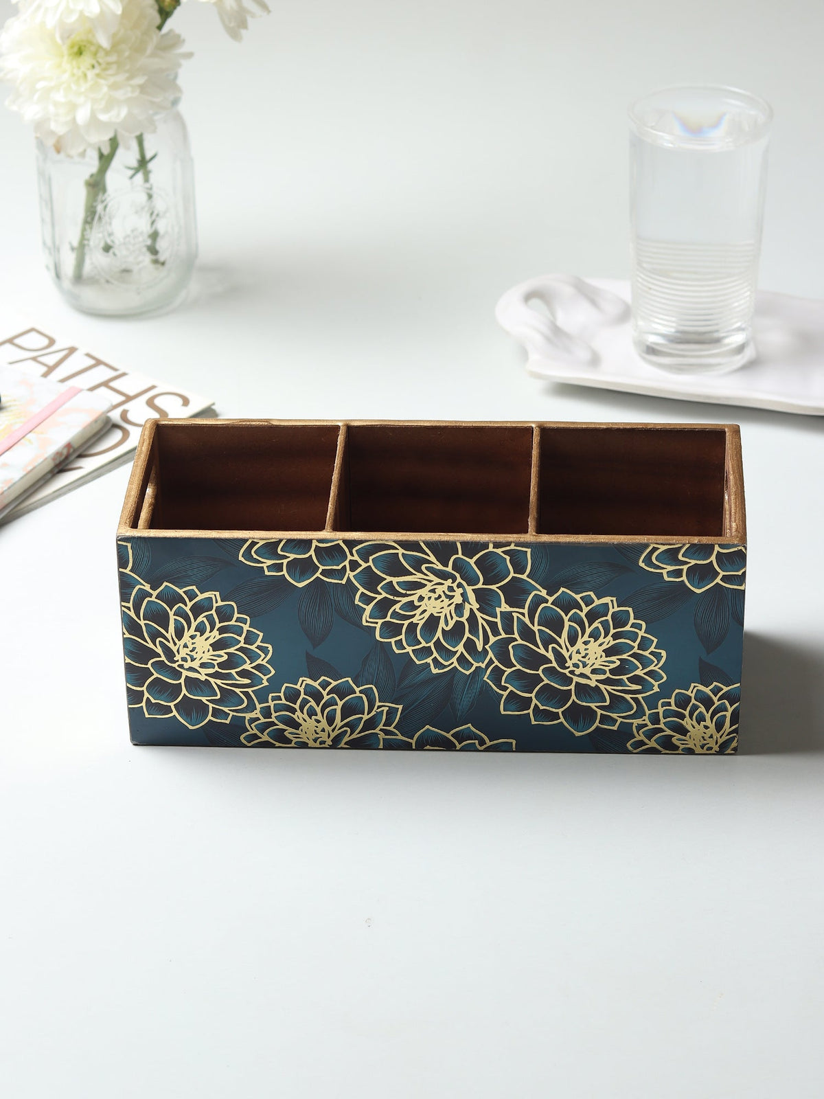 Sapphire Wreath Cutlery Holder M.M.I. OVERSEAS
