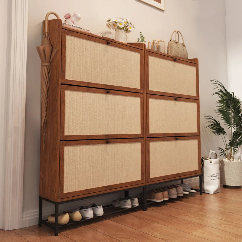 Shoe Storage Cabinet (Set of 2) ouch cart