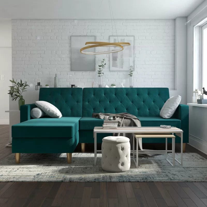 2 - Piece Corner L Shaped Sofa for Living Room