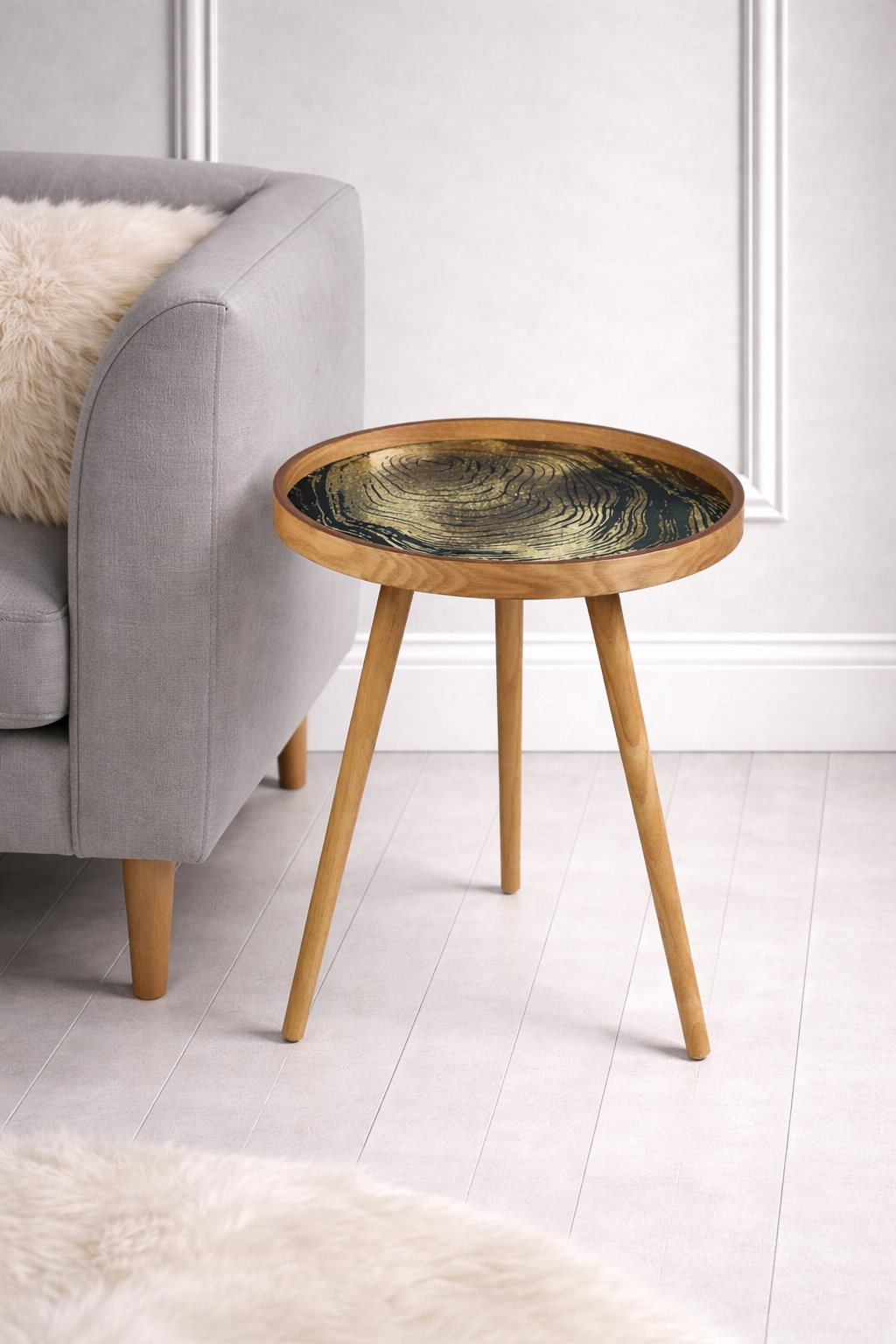 Oakveil Brown Table Large M.M.I. OVERSEAS