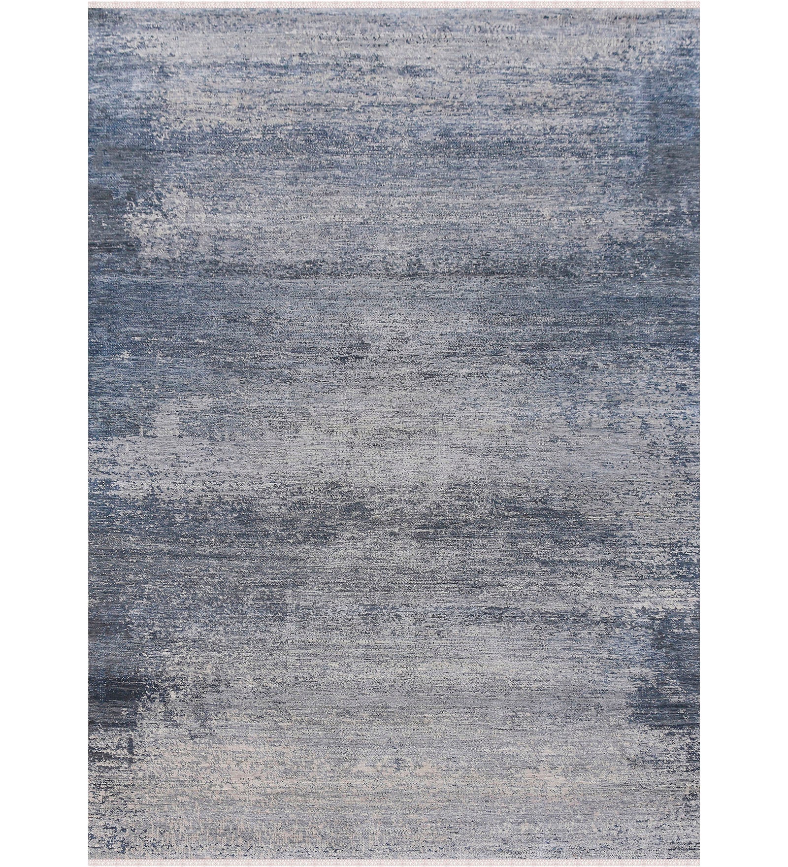 Dazzle Modern Pattern Hand Knotted Rectangle Anti-Skid Designer Carpet, Prayer Rug For Office Cabins, Small Living Spaces - 2'X3' Saraswati Global