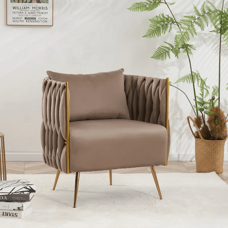 VEGAN ACCENT CHAIR - Ouch Cart