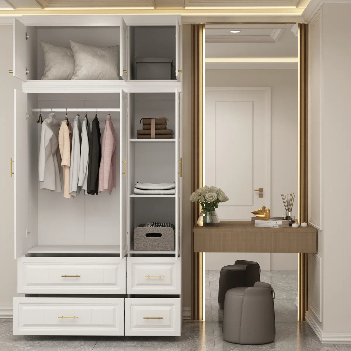 Hoschton Armoire OUCH CART