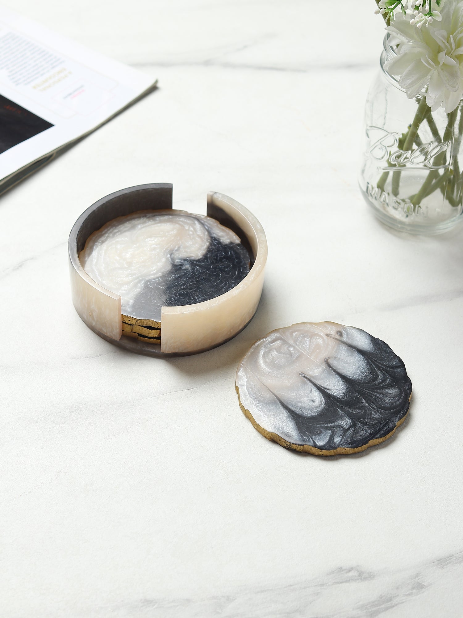 Azalea Coaster Set M.M.I. OVERSEAS