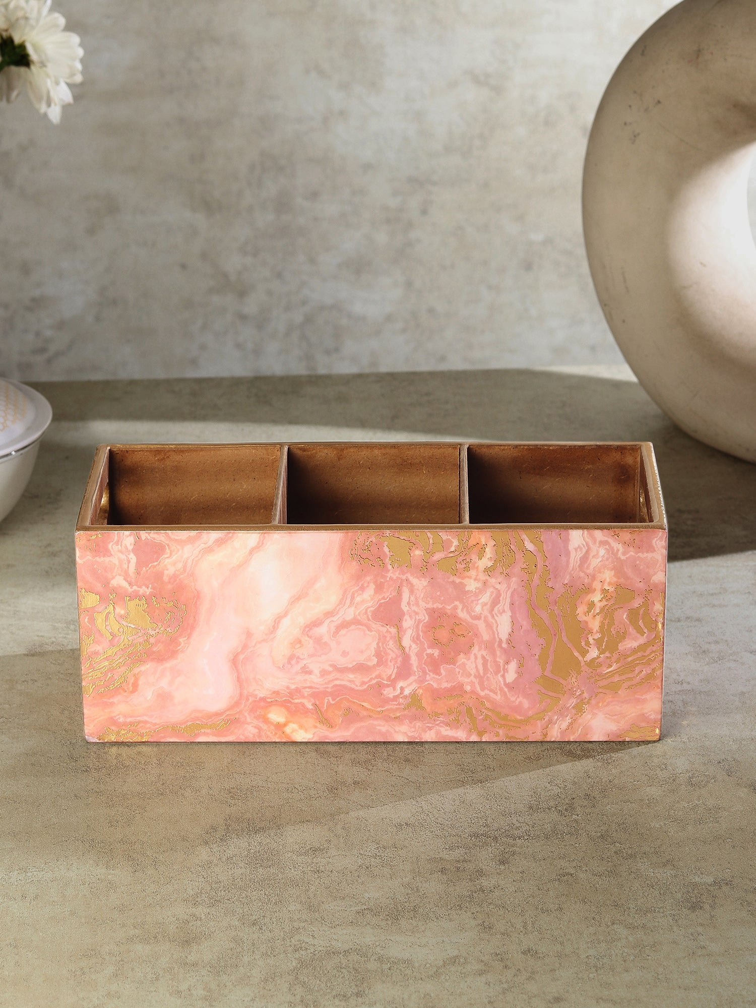 Rosa Perlino Cutlery holder M.M.I. OVERSEAS