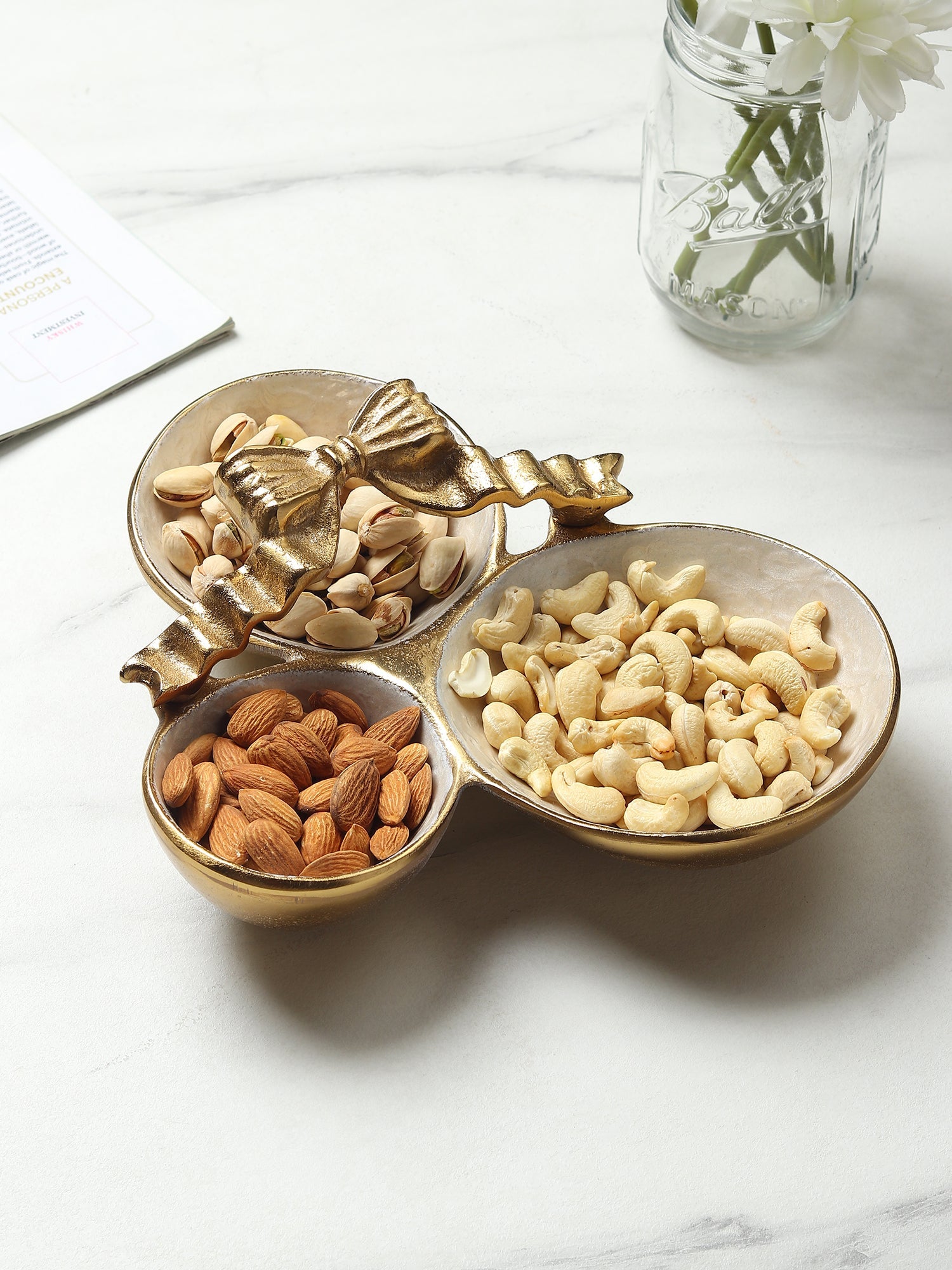 Avelion Ivory Pearl Platter M.M.I. OVERSEAS